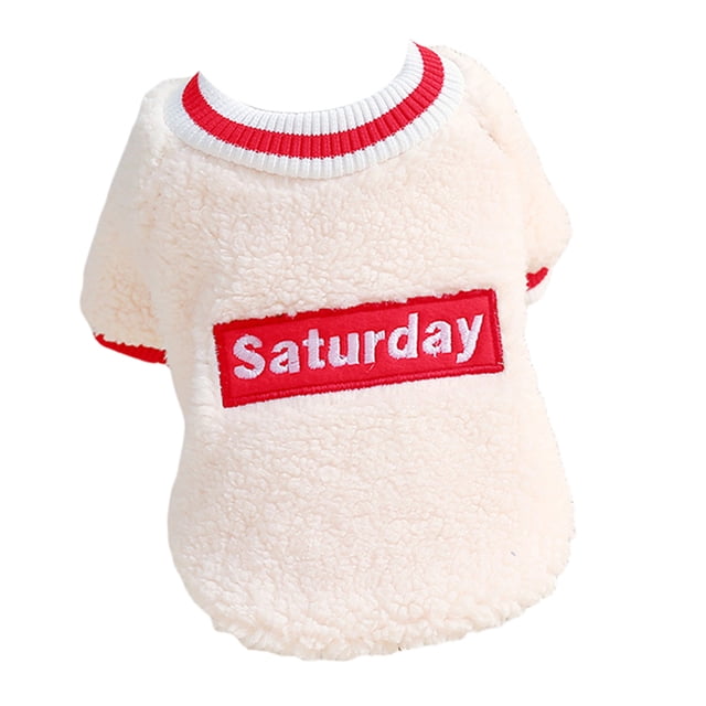 de suéter cálido para perros Chaqueta suave y cómoda para perros Ropa Beige-M Sunnimix Abrigos de invierno abrigos