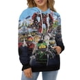 thumbnail image 5 of Ninjago Mens Womens Novelty Hoodie 3D Print Pullover Hooded Long Sleeve Sweatshirts Tops Blouse with Pocket, 5 of 8
