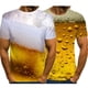 thumbnail image 2 of Camiseta Con Estampado De Festival De Cerveza Para Hombres Divertida Novedad O-Cuello Manga Corta Verano Unisex Moda Callejera Ropa Top, 2 of 3
