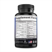 Multivitamin for Men - Once Daily Mens Multivitamins - Comprehensive Multi-Vitamin with Optimal Vitamin Bioavailability - Essential Vitamins A, C, D, E, Zinc Formula - Bottled in USA - 120 Capsules