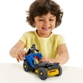thumbnail image 4 of Imaginext DC Super Friends Batman Toy Rally Car with Disk Launcher and Figure, Preschool Toys, 4 of 5