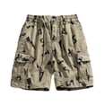 thumbnail image 1 of LSLJS Men's Summer Outdoors CasualHave Pockets Drawstring Sport Shorts Pants Gifts for Men, 1 of 8