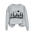 thumbnail image 5 of fheaev Ugly Christmas Sweaters for Women Casual Long Sleeve Crew Neck Sweatshirt Xmas Holiday Party Pullover Tunic Topfun Graphic Print Gifts Shirt, 5 of 5