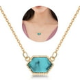 thumbnail image 2 of Collier Pendentif Femme Mode Forme Diamant Charme Collier Clavicule Collier, 2 of 6