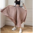 thumbnail image 1 of Pantalon Large Taille Haute pour Femmes, Décontracté, Mode Coréenne, Ample, 1 of 4