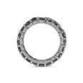 thumbnail image 2 of 3 1/2ct Black Diamond Black Gold Eternity Stackable Ring, 2 of 4