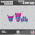 thumbnail image 3 of Kalair GFX Graphics Kit for Honda CRF50 (2004-2012) Thunder Series, 3 of 5
