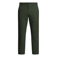 thumbnail image 5 of OOOUM Stretch Golf Pants for Men High Waisted Straight Leg Dress pants with Pockets Slim Fit Casual Work pants Army Green XXXXXXL, 5 of 6