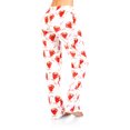 thumbnail image 5 of Ashford & Brooks Women's Short Sleeve Cotton Top Fleece Pants Pajama Set, 5 of 5