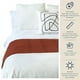 thumbnail image 2 of Pie de cama MACAR Queen King size Camino decorativo Tabaco, 2 of 4