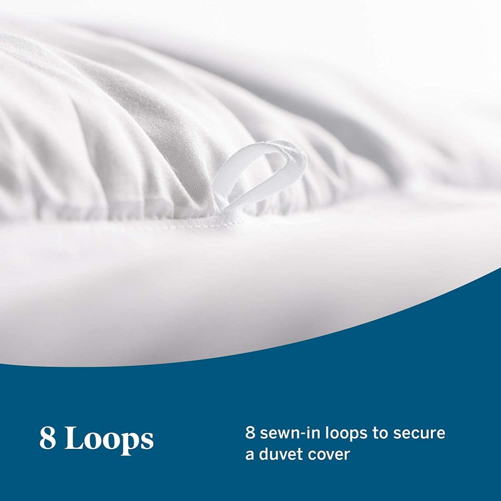 LUCID Alternative Comforter-Hypoallergenic-All Season-400 GSM-Ultra Soft and Coz