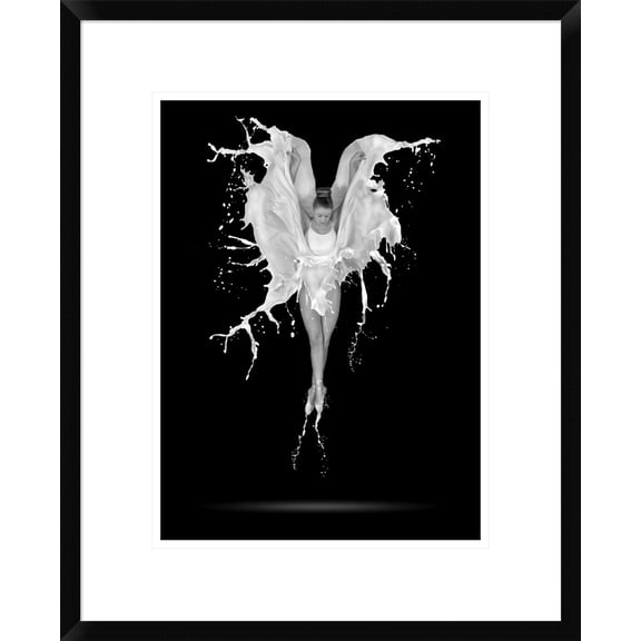 Global Gallery Pauline Pentony Ba 'Creme De Le Creme' Framed Wall Art