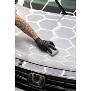 The Rag Company - Ultra No Soak Coating Applicator - Ultra Blue and Ice Grey, 3 in x 5in (6 Pack)