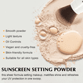 thumbnail image 4 of Mineral Translucent Sunscreen Powder SPF 30, Brush-On Oil Control Setting Powder for All Skin Tones, Matte Finish Daily Face Sun Protection, 0.28 oz, 4 of 6