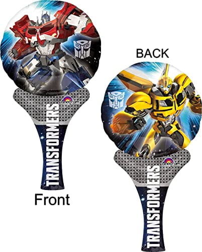 Anagram Birthday Party Supplies Cubez and Air Filled Wand Transformer's Balloon Bouquet Decorations
