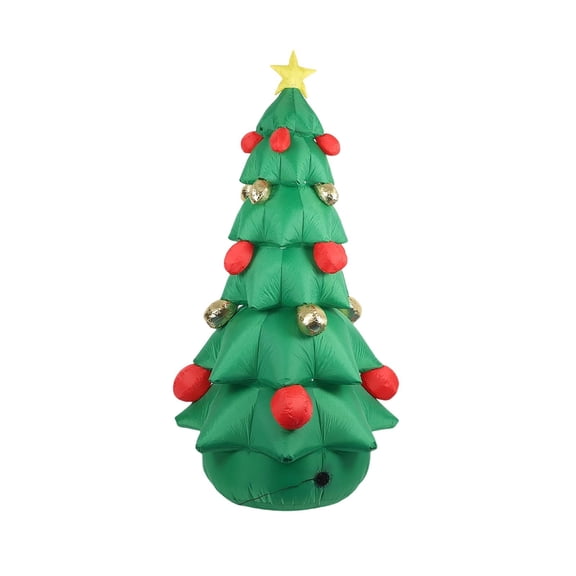 de Navidad inflable de 2,40 m con luces, estatua inflable, de Navidad iluminado, inflables navideños para fiestas en el jardín o en