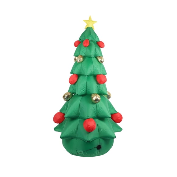 de Navidad inflable de 2,40 m con luces, estatua inflable, de Navidad iluminado, inflables navideños para fiestas en el jardín o en