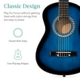 thumbnail image 6 of Best Choice Products Walmart Exclusive 30in Kids Acoustic Guitar Beginner Starter Kit w/ Strap, Case, Strings  - Walmart Blue, 6 of 7