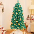 thumbnail image 2 of Árbol de Navidad Decoway preiluminado de 4 pies con luces blancas y soporte, 2 of 9