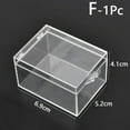thumbnail image 1 of MYG Boîte en Plastique Transparent Boîte de Rangement Rectangulaire pour Spécimens d'Insectes, 1 of 9