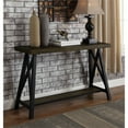 thumbnail image 2 of Furniture of America Bassa Industrial Console Table in Weathered Oak, 2 of 2