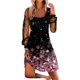 thumbnail image 4 of Minivestido Sexy de cuello alto para mujer, vestido brillante con corsé, vestido de tubo de malla de manga larga, ajustado para fiesta, Club y noche Fridja  NMB2754, 4 of 6