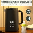 thumbnail image 3 of Electric Kettle Suitable for Making Tea and Coffee,Digital Display Temperature Control DoubleLayer Insulation Kettle(US), 3 of 6
