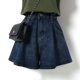 thumbnail image 1 of MKLEKYY Pantalones Cortos Deportivos De Mujer, De Cintura Alta, De Talla Grande, De Mezclilla, Informales, De Verano, De Corte A, Con Pierna Ancha, 1 of 4
