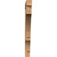 thumbnail image 2 of Ekena Millwork 3 1/2"W x 34"D x 38"H Balboa Block Smooth Bracket, Western Red Cedar, 2 of 4