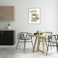 thumbnail image 3 of Stupell Industries Retro Run on Coffee Food & Beverage Painting Gray Framed Art Print Wall Art, 24 x 30, 3 of 9
