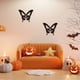 thumbnail image 3 of Escultura de arte de pared de Halloween Adornos de mariposa negra para decoración de valla de granja Hugtrwg Para estrenar, 3 of 6