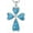 cross 11, variant on 925 Sterling Silver Genuine Turquoise Cross Pendant Necklace Vintage Boho Victorian Style Jewelry Gifts for Women Mothers
