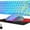 Blue, variant on Wireless Gaming Keyboard and Mouse Combo,12 RGB Backlit Rechargeable 4000mAh Battery,Mechanical Feel Anti-ghosting Keyboard and RGB Wireless Gaming Mouse for PC,PS4,Laptops(White)