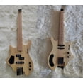 thumbnail image 3 of 4 String Bass/ 6 String Lead Headless Fretless Bass Busuyi Guitar Right +Bag, 3 of 3