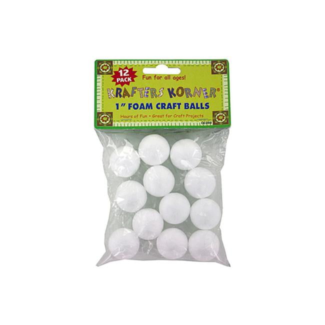Foam craft balls assorted sizes Pack of 24 Walmart Canada