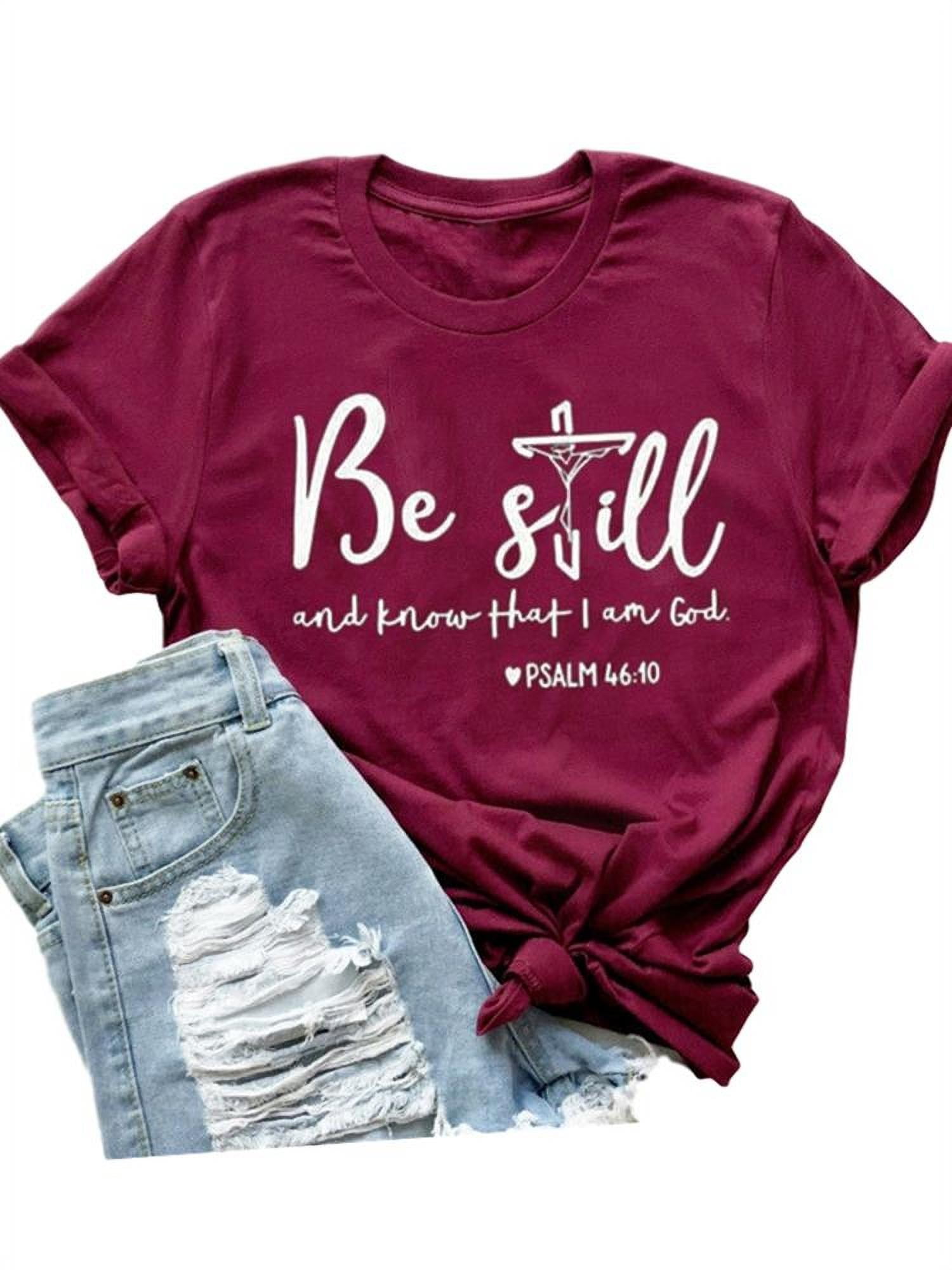 Girl believes in God Tshirt Women Believe in God Graphic Tee Just A Girl Who Believes In God T-Shirt God and Girl Art Design for Girls