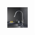 thumbnail image 3 of Kitchen Mixer Tap Brushed Nickel Pull-Down Kitchen Faucet with Pull-Down Sprayer Two Water Outlet Methods Edition_Perfect Gift, 3 of 5