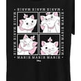thumbnail image 3 of Disney - The Aristocats - Marie Grid - Women's Short Sleeve Graphic T-Shirt, 3 of 5