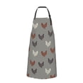 thumbnail image 2 of Picia Rooster Waterproof Apron for Unisex Adult - Adjustable Bib Apron with Pockets, Ideal for Cooking, Gardening, Painting, and Household Chores, 2 of 9
