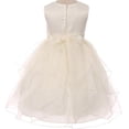 thumbnail image 3 of Flower Girl Dress Satin Bodice Organza Ruffle Skirt Dress for Little Girl Lilac 6 GG.3570, 3 of 3