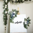 thumbnail image 3 of Artificial Flower Swag Arch Flowers Wedding Decor Wall Hanging Arrangement, 3 of 9