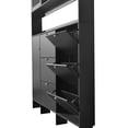 thumbnail image 3 of Trendy & Functional - Black Hall Tree for Storing Shoes, Hats & Keys, 3 of 5