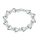 thumbnail image 1 of Pulsera de la joyería de la pareja pulsera completa en forma de corazón pulseras en forma de corazón, 1 of 8