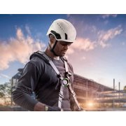 Msa Safety Safety Helmet, ABS, 4 Point Ratchet, Type 2, Class E 10242638