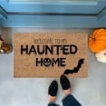 thumbnail image 5 of Pompotops 2023 Halloween Front Door Mat Rug, Stay Spooky Halloween Home Decorations, Non-Slip Skull Welcome For Front Door, Indoor Outdoor Fall Rug For Home Kitchen Floor Halloween Dec, 5 of 7