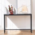thumbnail image 2 of GZXS Narrow Console Table, 41.3" Entryway Table, Modern Sofa Table for Hallway, Foyer, Living Room, Easy Assembly, Black, 2 of 8
