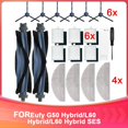 thumbnail image 1 of Accesorios para Aspiradora Robot para G50 Hybrid/L60 Hybrid/L60 Hybrid Cepillos Principales, Cepillos Laterales, Filtros, Almohadilla para Fregona, 1 of 5