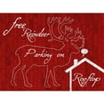 thumbnail image 3 of Lewis, Sheldon 14x12 Black Modern Framed Museum Art Print Titled - Free Reindeer Parking, 3 of 5