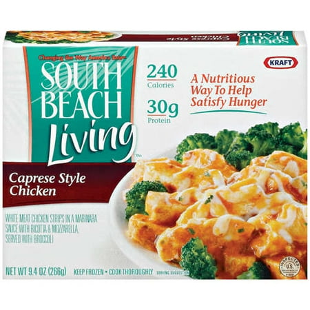 South Beach Living Frozen Entrees: Caprese Style Chicken, 9.4 oz