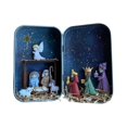 thumbnail image 3 of Figuras de Belén navideño, adornos navideños, colección de esculturas, regalos, decoraciones de escritorio para sala de estar interior, 3 of 9